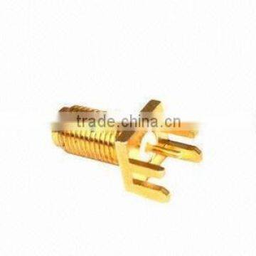 RF connector SMA female for panel PCB