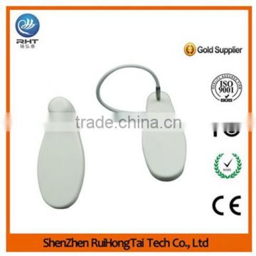 EAS 8.2Mhz security alarm tag raindrop hard tag with lanyard