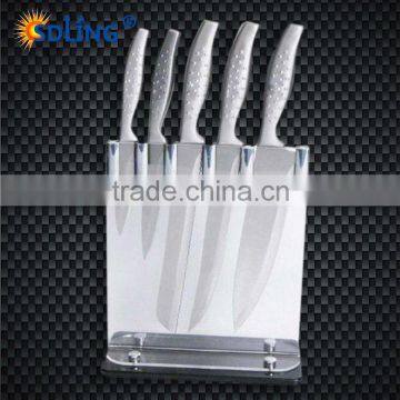 stainless steel kitchen knife set on sales