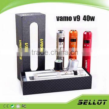 LED Flashlight china wholesale VV VW Mechanical Mod vamo v5 v6 v7 v8 40W VAMO V9