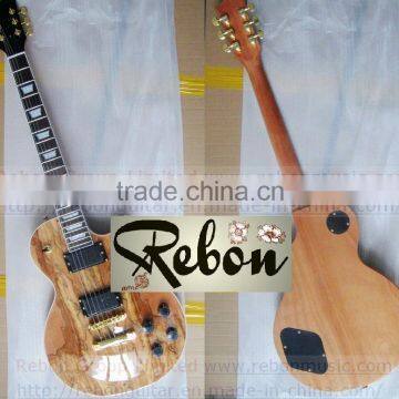 Weifang Rebon Spalted Maple RLP Electric Guitar In Nice Colour