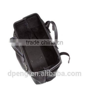 Vintage Canvas Leather Schoolbag Laptop Backpack Bag photo-5