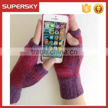 A-102 fingerless knitting mittens knitted fingerless gloves knit fingerless mittens