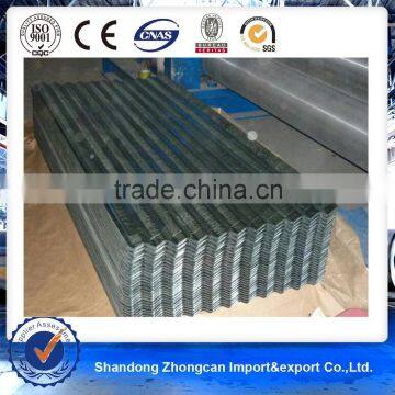 Galvanized wave Steel sheet /gi steel sheet/ corrugated steel sheet/zinc coated sheet for roofing sheet