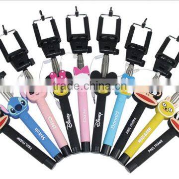 cute selfie stick with remote colorful selfie stick for motorola moto g