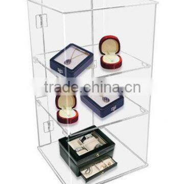 Acrylic jewelry display case