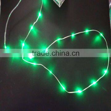 Soft PVC wire string lights for indoor/outdoor decoration