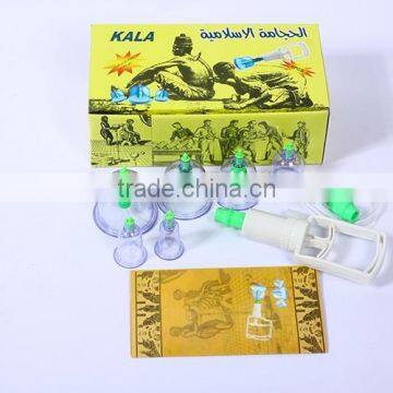 MK-C16 6 Cups High Quality Vacuum Cupping Apparatus Cupping Device Pull Out a Vacuum Apparatus