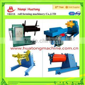 Auto hydraulic steel coil decoiler