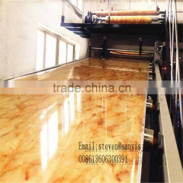 PVC artifical stone production line/pvc artifical marble production line/plastic machine