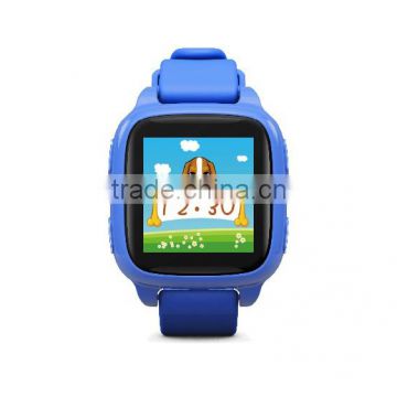 Cute color display waterproof 2016 Wrist Watch GPS GSM watch tracker