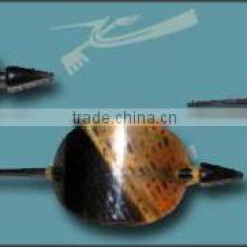 Mix Horn Hair-Slide Pin With Leaf Design - SKTH61-3