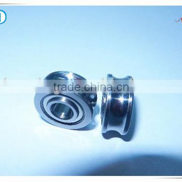 chrome steel/ stainless steel SG15 2RS U groove Track Roller Bearing