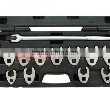 13PCS Professional Metric Crowfoot Wrench Set / Auto Repair Tool / General Tool