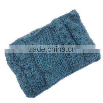 New Europe and America Bohemian Winter Warmer Twist Caps Wool Knit Headband Women Crochet Knit Headband Quality Choice photo-4