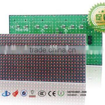 Red Color P10 Led Display Module /single Color Led Module for Taxi
