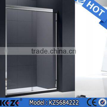 2016 simple striped glass bath sliding door shower cabin                        
                                                Quality Choice