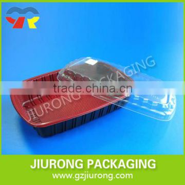 disposable plastic transparent deli container clear disposable food container                        
                                                Quality Choice