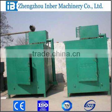 quadrate self-iginiting carbon furnace for charcoal making