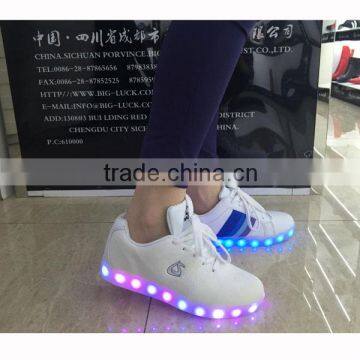 Recharing LED Shoes, Luminous Light up Shoes, Lovers' Walking Shoes