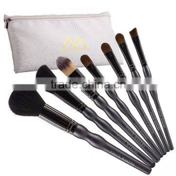 Studio professional facial cleansing cosmetic brush set calabash designed with package wholesale