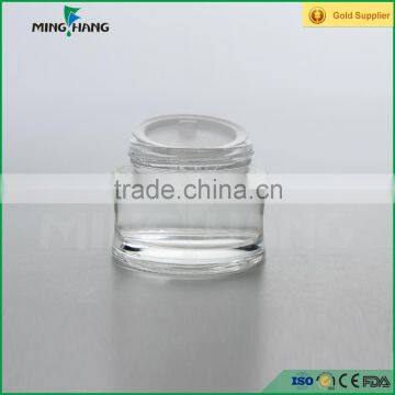 Round Face Cream 50g Cosmetic Glass Jar Wholesale photo-4