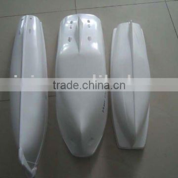 Thermoforming plastic fishing boat