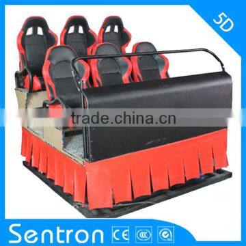 Sentron hot sale 3d 4d 5d 6d 7d simulator motion truck mobile 5d theater 5d cinema