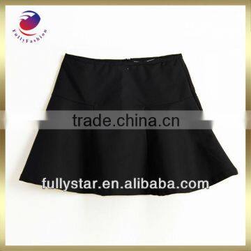 Ladies' knitted flare skirt