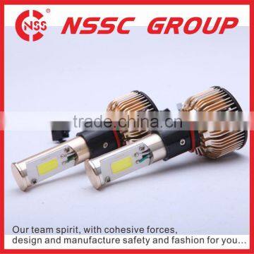 3c Hot Sale Mini Fanless All in One Led Car Headlight, 4000lm 6500k 12v-24v 9007 h4 h7