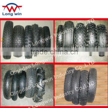 4PR 6PR wheelbarrow tire and tube 400-8