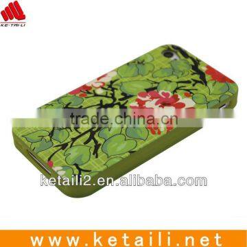 for iphone 5 silicone water imprint housing,high quality (FDA,BV,ISO report)