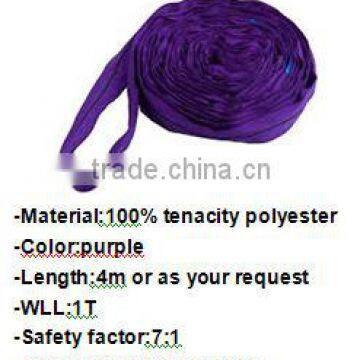 hot sale manufactory polyester webbing sling/round sling/lifting strap