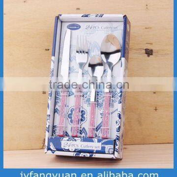 Hand polished flatware / hotel flatware / stainless steel flatware set