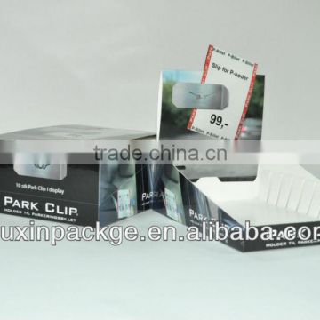 2013 New style foldable paper display box show box with paper tray