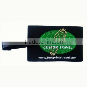 Beautiful and special 3D Soft pvc luggage tag