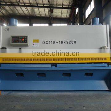 CNC/NC Hydrualic shearing/shearing machine/plate cutting/guillotine machine QC11Y-16X3200