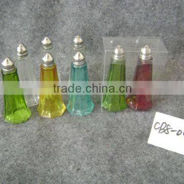 75ml tower shaped color spice jar