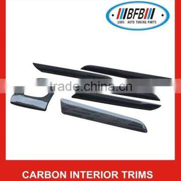 GENUINE OEM CARBON INTERIOR TRIM KIT FOR AUDI Q3 COMPLETE 6 PCS