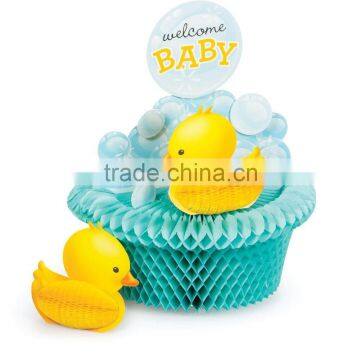 NEW Pacifier Nipple Tissue Paper HoneyComb Hanging Decoration for Baby Shower Party Quality Choice photo-5