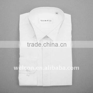 100% cotton men's tuxedo shirt