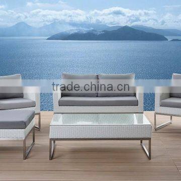 Modular Synthetic Rattan Sofa Set - Wicker Rattan Outdoor Garden Sofa Set Outdoor Furniture photo-2