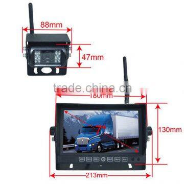Built-in Wifi Wireless Rear View Reverse Camera HD 7" Monitor for Truck Trailer No Interference Guarantee photo-3