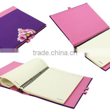 fancy fabric covered note book