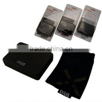 black digital camera case