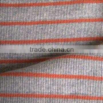 32S/1 Cotton+40D Spandex 2x2 Rib Textile Fabric