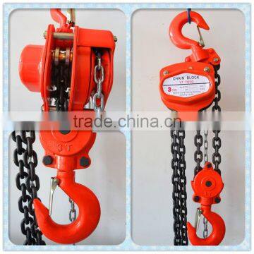 HSZ Manual Chain Block with the chain block certificate