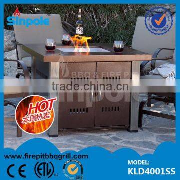 S2015 hot Sell Gas Fire Pit with CE/ESA approved(KLD4001SS)