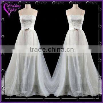 Cheap Prices!! OEM Factory Custom Design crystal beaded wedding gowns and bridal dress