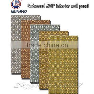 mdf decorative interior metal fire proof wall panel IL108